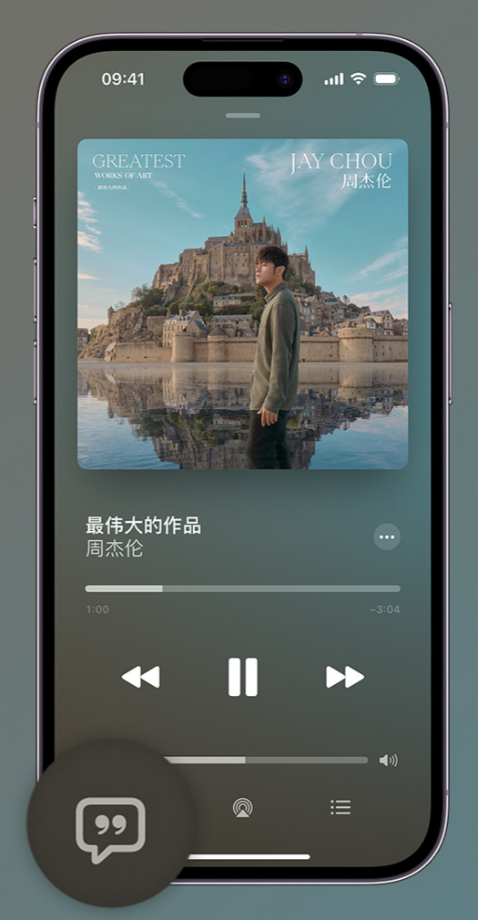 兴化iphone维修分享如何在iPhone上使用Apple Music全新唱歌功能 