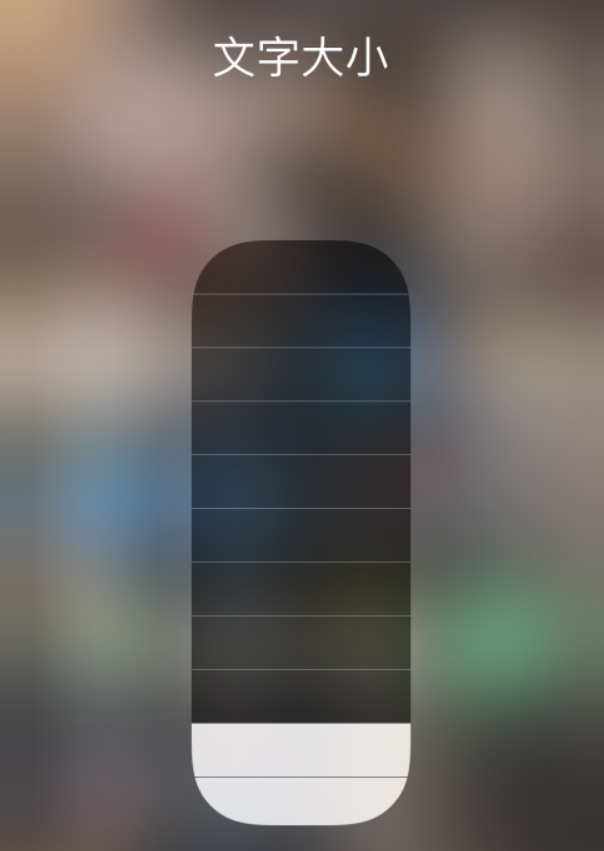 兴化苹果手机维修分享小技巧：在 iPhone 控制中心快速调节字体大小 